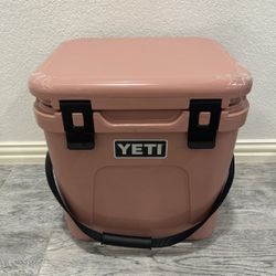New Yeti Roadie 24 Sandstone Pink Hard Cooler
