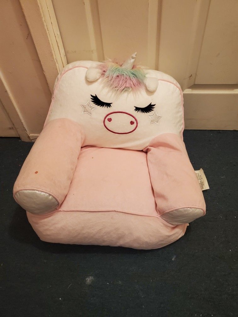 Unicorn Bean Chair