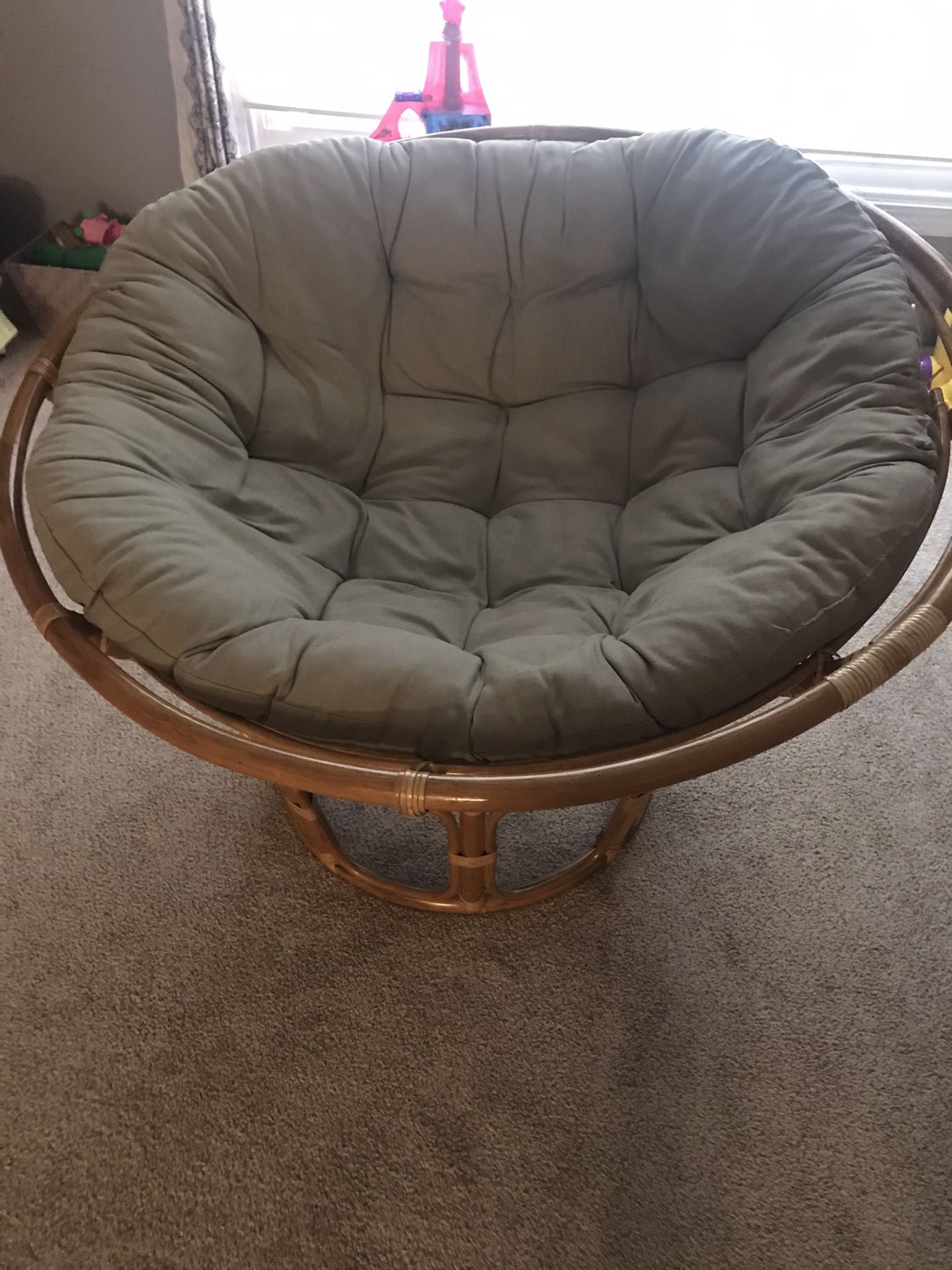 Indoor Papasan Chair