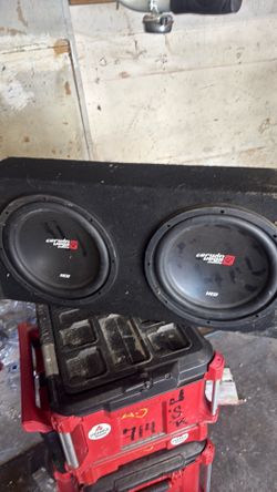 Bocinas 12 con amplificador