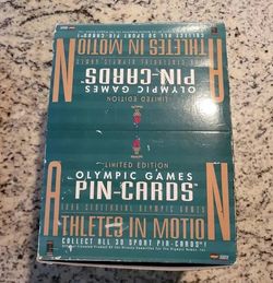 1996 Olympic Games Pin Cards 
