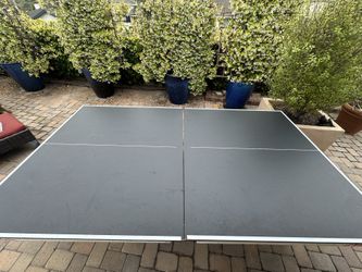 Complete Stiga Ping Pong Table Set
