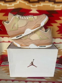 Nike Air Jordan 4 Retro OG “Shimmer Tan White”Women's 10/8.5Men’s