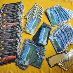 (NEW) License Plate FRAMES Palm Trees Car