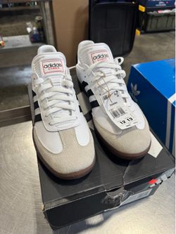 Adidas Samba In White/Black Size 12 or 12.5 Brand New in Box
