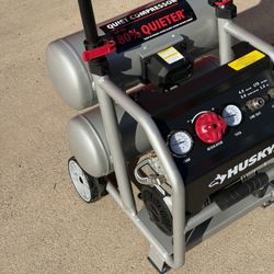 Husky 4.5 Gal.  Electric Twin Stack Jobsite AIR COMPRESSOR 