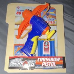 Air Warriors  Dart Blaster with 5 Long Distance Darts