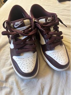 Burgundy Nike Dunks