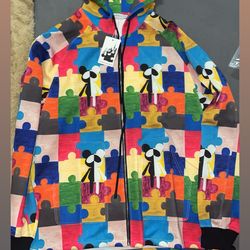 Puzzle hoodie small