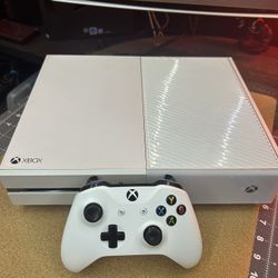  Xbox One Microsoft White Console