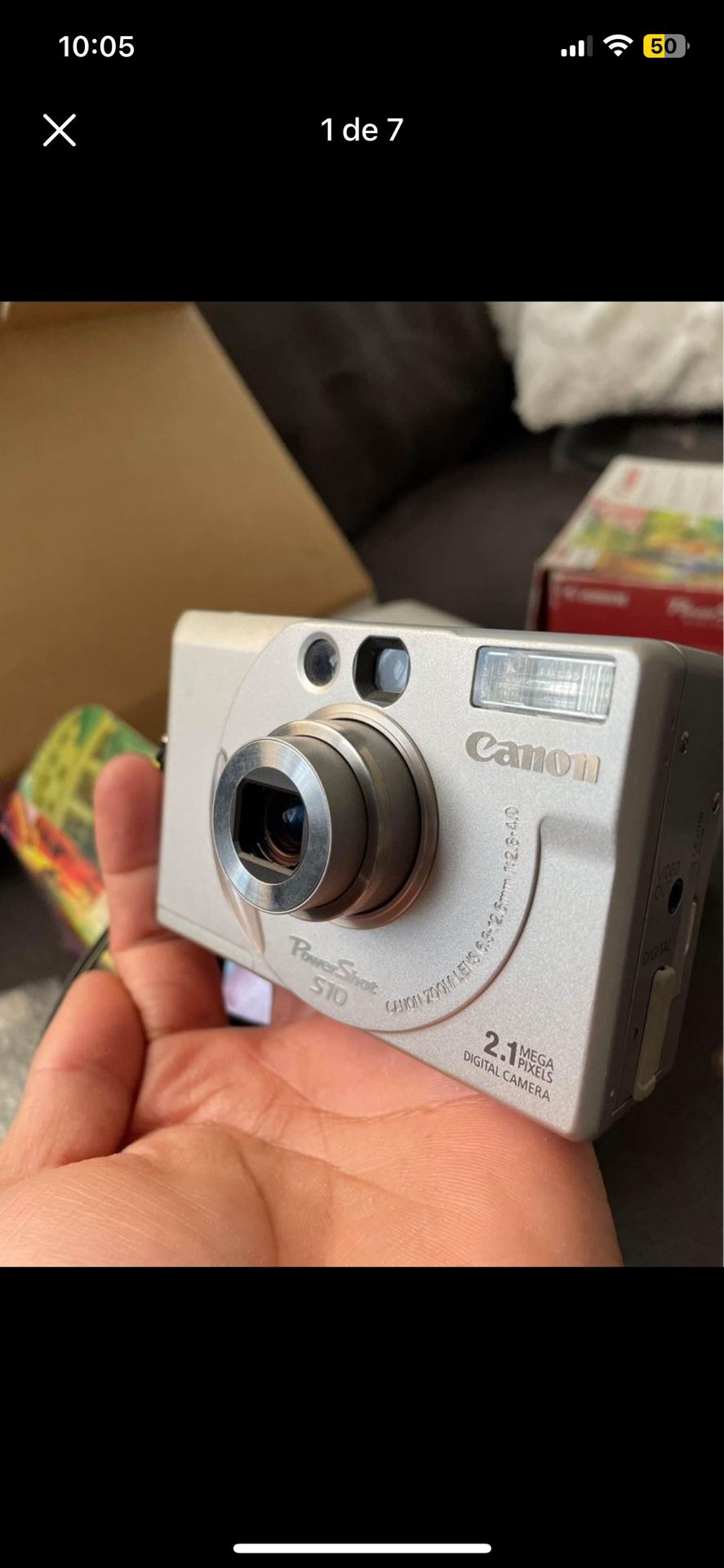 Canon Powershot S10
