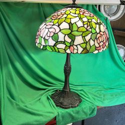 Vintage Tiffany Style Lamp 