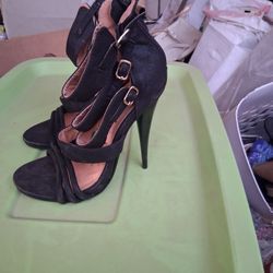 Blk Stellito Heel
