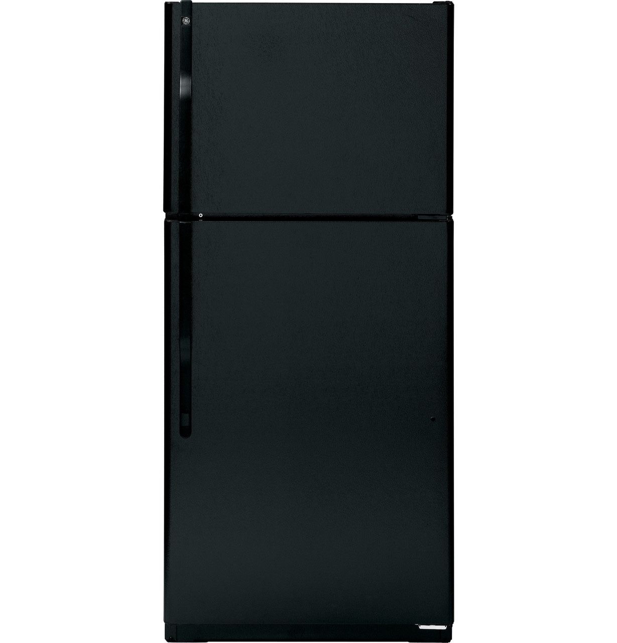 Used Black GE® ENERGY STAR® 18.0 Cu. Ft. Top-Freezer Refrigerator