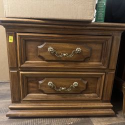 Solid Wood Night Stand 