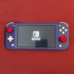 Nintendo Switch Lite Blue Console Pristine Condition 