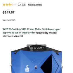 Used Thermal Tent 