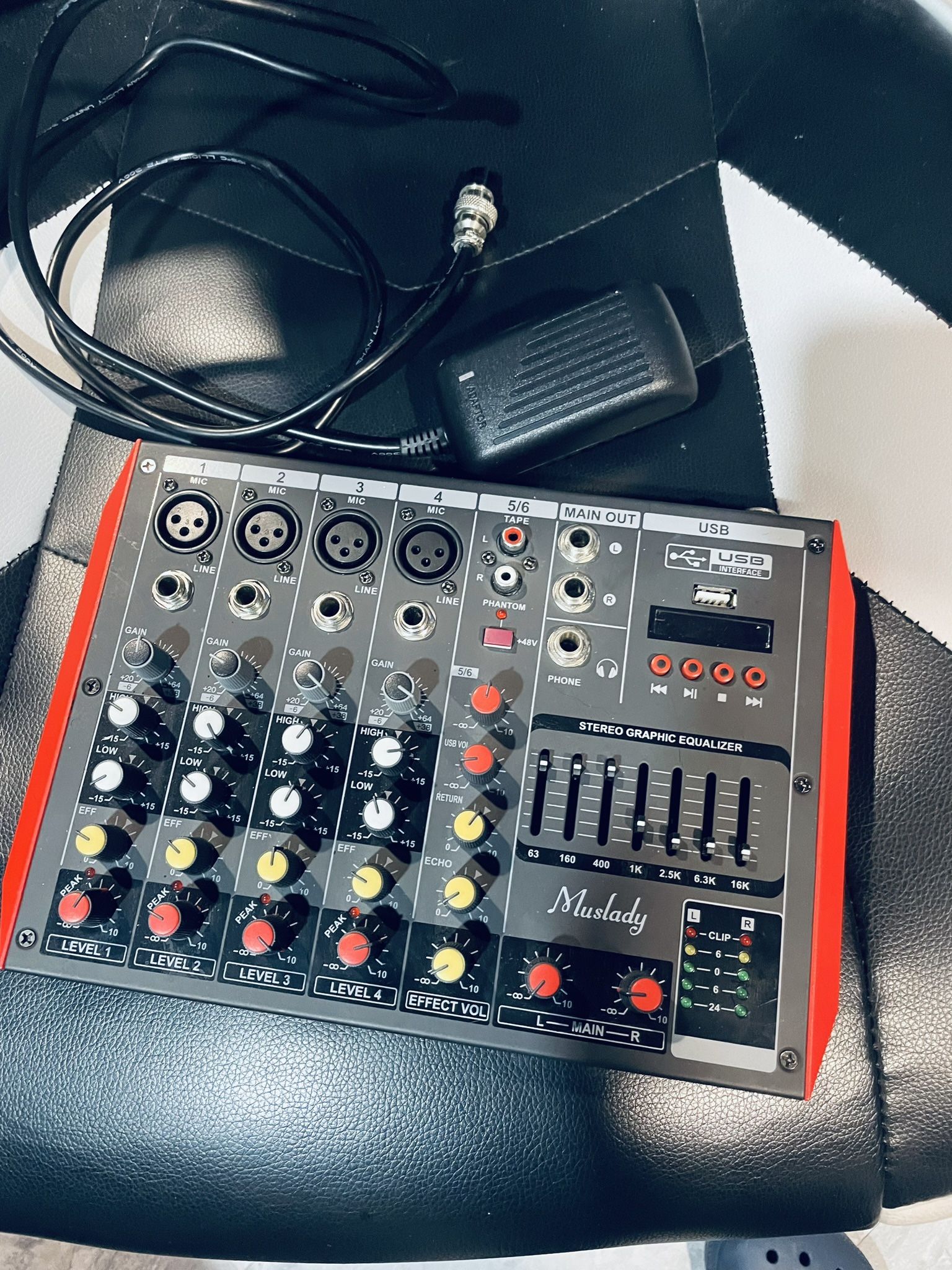 6 Channels Mixer