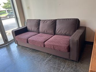 CasaCraft Brown Three Seat Sofa
