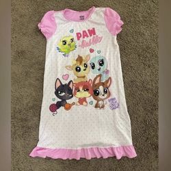 Girls Littlest Pet Shop nightgown size 10
