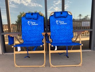 Tommy Bahama Hi-Boy Beach Chair $50 EACH, LIKE NEW !!