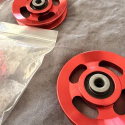 14 Aluminum Pulleys for Gym Equipment - 90 mm