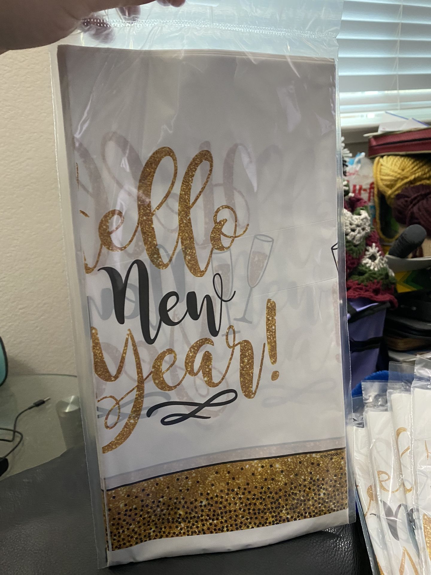New New Years Eve Hello New Year Tablecover!