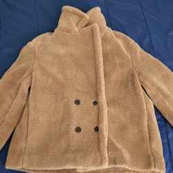 Banana Republic Fur Jacket (Woman L/Petite)