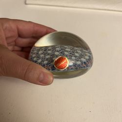 Vintage Murano  millifiori  Paperwork Weight From Italy