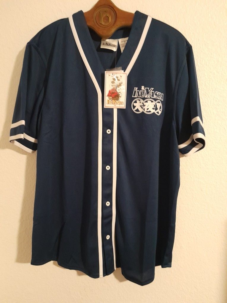 INUYASHA ANIME 2009 Inuyasha Japanese Character Logo Jersey