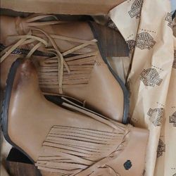 New Ankle Harley Davidson Boots 7.5