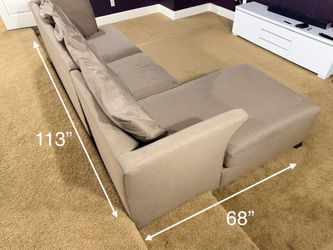 2 piece sectional $300