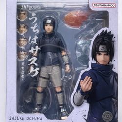 NEW S.H.Figuarts Sasuke Uchiha Naruto Figure – Bandai Tamashii Nations (Sealed) 
