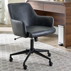 Black modern office desk chair - NEW