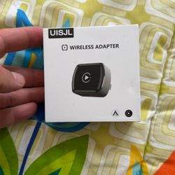 Wireless CarPlay Adapter & Android Auto, 2-in-1 CarPlay Adapter Convert Wired to Wireless, Mini Size with USB A & USB-C Extension Cable, Plug & Play, 