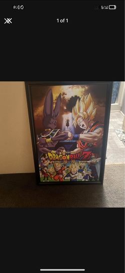 Dragon Ball Z Battle of Gods Framed Poster