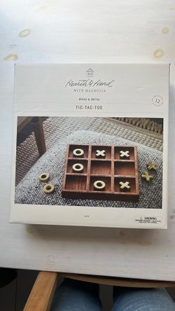 Tic-Tac-Toe Set - Hearth & Hand⢠with Magnolia