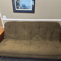 Oak Futon Sofa Bed