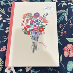 Grateful journal 8 unique pages of prompts flower