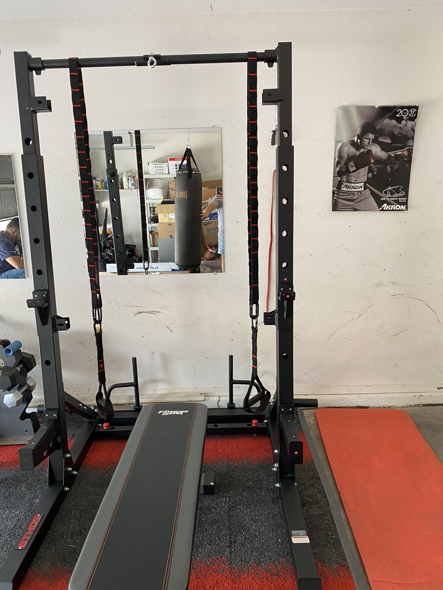 ETHOS SQUAT RACK & FLAT BENCH BRAND NEW GYM EQUIPMENT! for Sale in Phoenix, AZ OfferUp