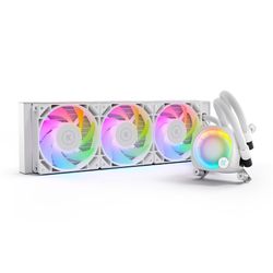 EKWB Nucleus RGB White 360 AIO CPU Liquid Cooler EK Water Blocks