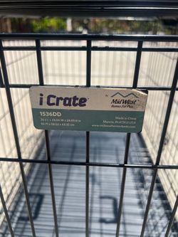 ICrate Dog Crate 35.5 inch (Intermediate Large)