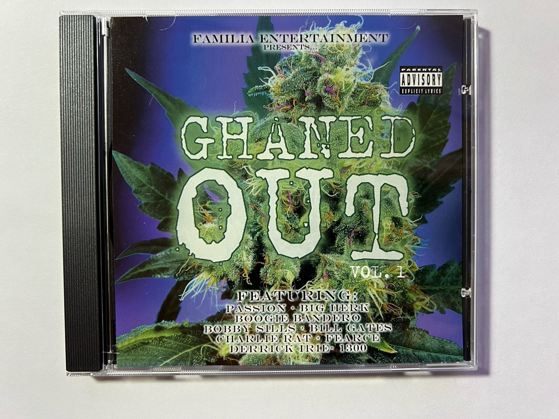 GHANED OUT VOL. 1 CD Familia ENT. 2000 Detroit Gangsta Rap ** MINT **