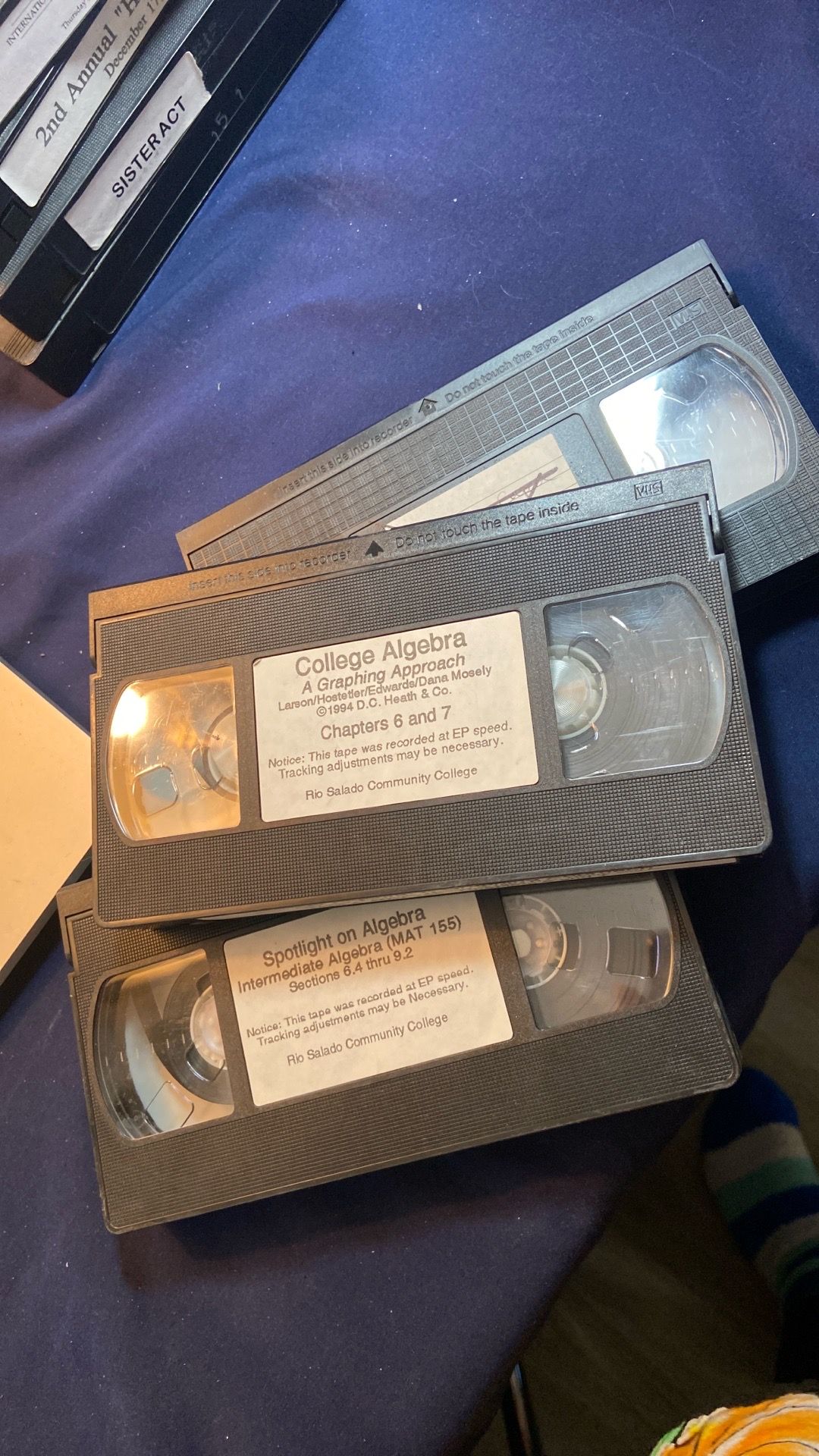 VHS COLLEGE ALGEBRA
