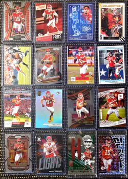 Patrick Mahomes & Travis Kelce NFL Card Lot