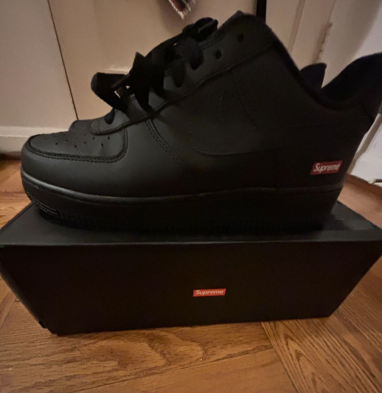 Supreme black Af1 