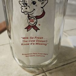 Broguiere's Milk Bottle