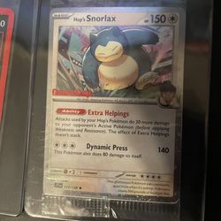 GameStop Hops Snorlax Promo Card And Chibi Mothman