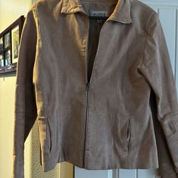 Women’s  Wilson Leather And Suede Jacket 