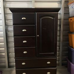 Armoire And 2 Side Shelves